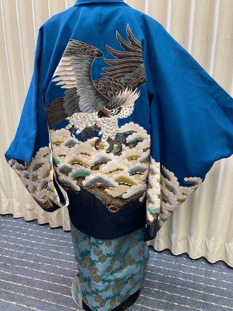 七五三　5歳　男子　紋付き羽織袴セット